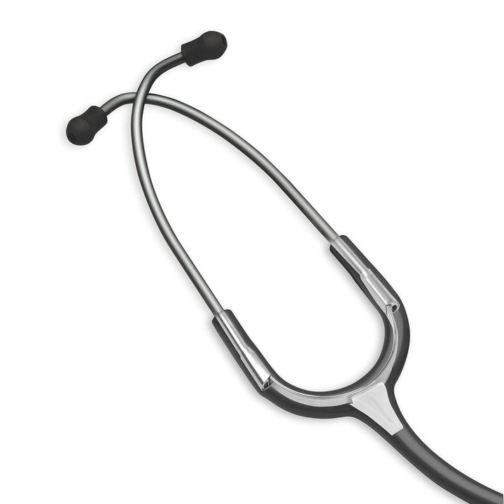 ADC - 619SM Adscope Lite 619 Ultra Lightweight Clinician Stethoscope with Tunable AFD Technology, Smoke Finish with Metallic Gray Tubing Adscope Lite 619 - New Version Professional Healthcare