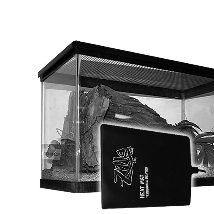 Zilla Terrarium Heat Mats Black Medium, 30-40 Gallon, 16 Watt