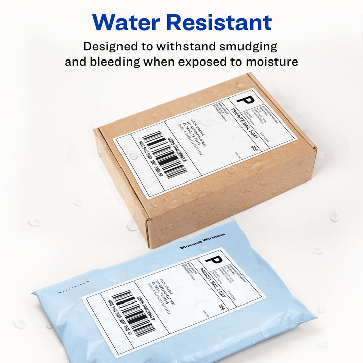 Avery Direct Thermal Shipping Labels, 4" x 6", White, Comparable to DYMO 1744907, 1 Roll of Labels, 220 Printable Labels Total (4156) 4" x 6"