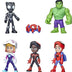 Spidey and His Amazing Friends Marvel Hero Reveal Multipack with Mask-Flip Feature, 4-Inch Action Figure Toys, Kids 3+ ( Exclusive) Heroes Multipack