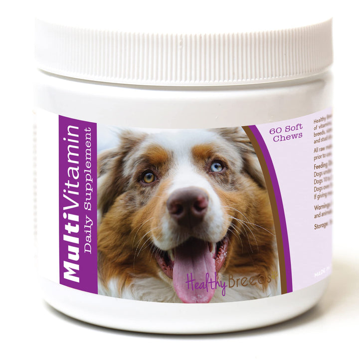 Healthy Breeds Australian Shepherd Multi-Vitamin Soft Chews 60 Count