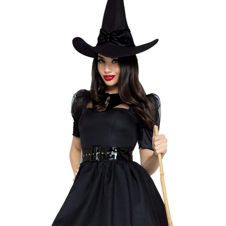 Leg Avenue Women's Classic Bewitching Witch Halloween Costume Medium