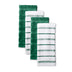 KitchenAid Albany Kitchen Towel 4-Pack Set, Dark Green/White, 16"x26" 16"x26"