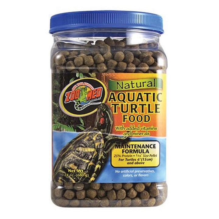 Zoo Med Natural Aquatic Turtle Food, Maintenance Formula, 24-Ounce 1.5 Pound (Pack of 1)