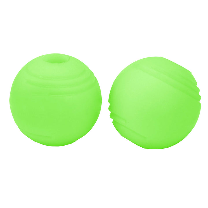 Chew King Glowing Fetch Ball, Dog Ball Toys, 3 Inch (Pack of 2), Fits Ball Launcher 3" 2-Pack Balls