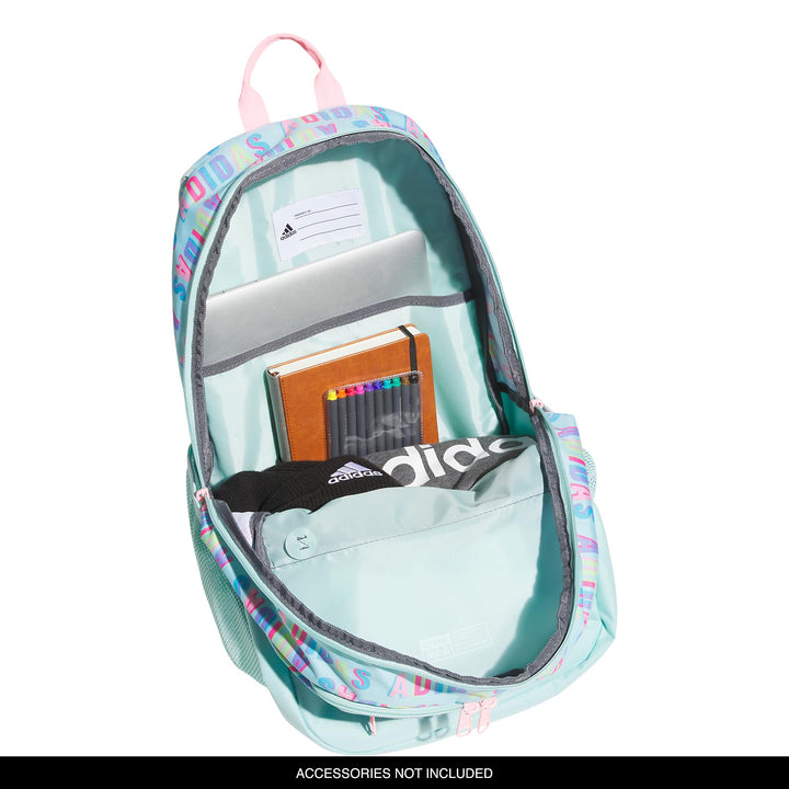 Foundation 6 Backpack One Size Hall Pass Semi Flash Aqua/Pink Spark