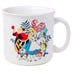 Silver Buffalo Disney Alice in Wonderland Group Shot Ceramic Camper Mug, 20 Ounces