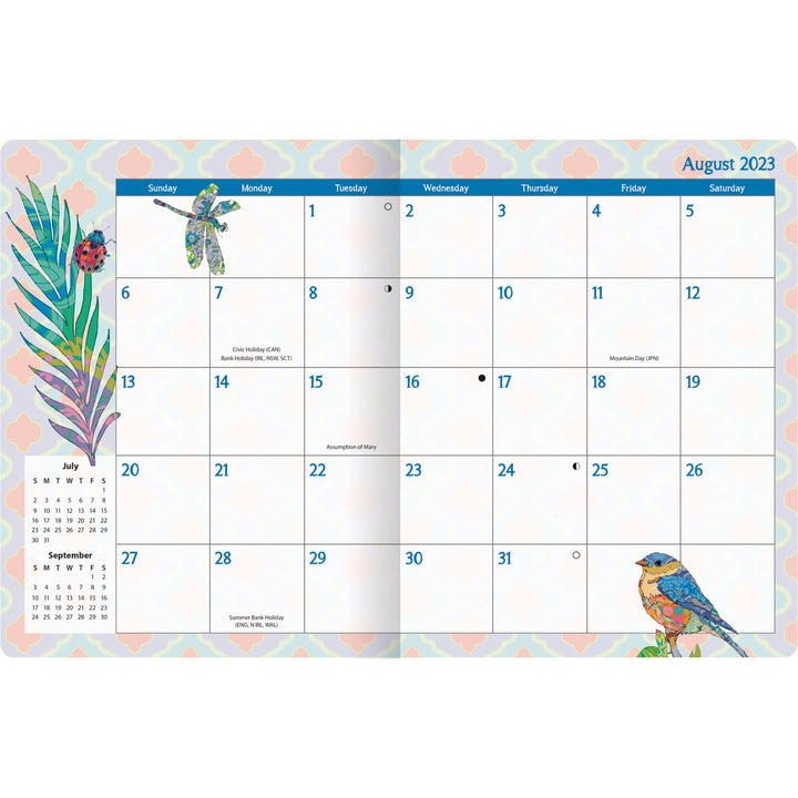 WSBL Ladybird 2024 Monthly Planner (24997050007)