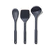 OXO Good Grips 3-Piece Silicone Utensil Set,Gray 3-Piece Set