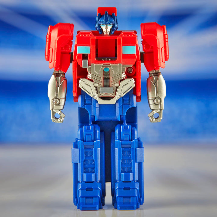 Transformers One Cog Changer Optimus Prime (Orion Pax) 4-Inch Robot Action Figure, Interactive Toys for Boys and Girls Ages 6 and Up