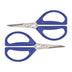 Joyce Chen Original Unlimited Kitchen Scissors All Purpose Dishwasher Safe Kitchen Shears With Comfortable Handles, Blue, 2 Pack