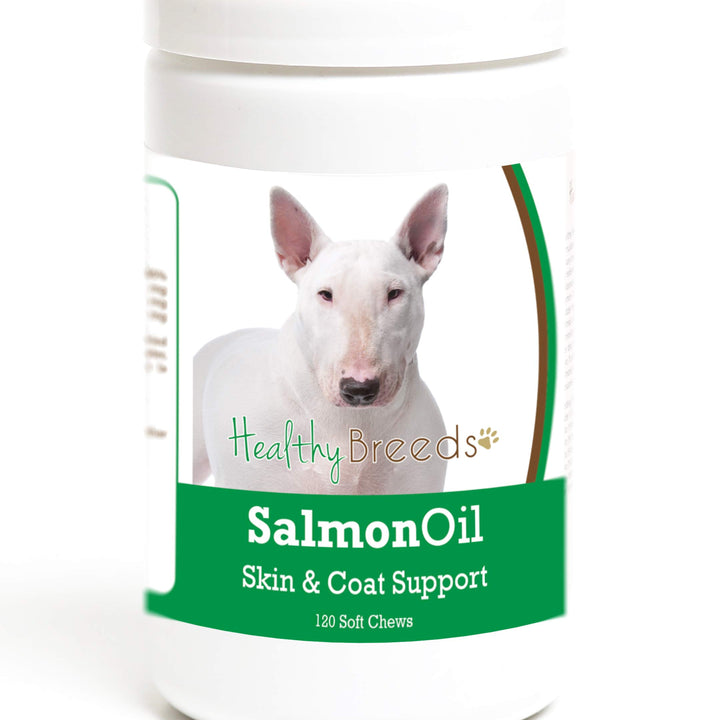 Healthy Breeds Bull Terrier Salmon Oil Soft Chews 120 Count