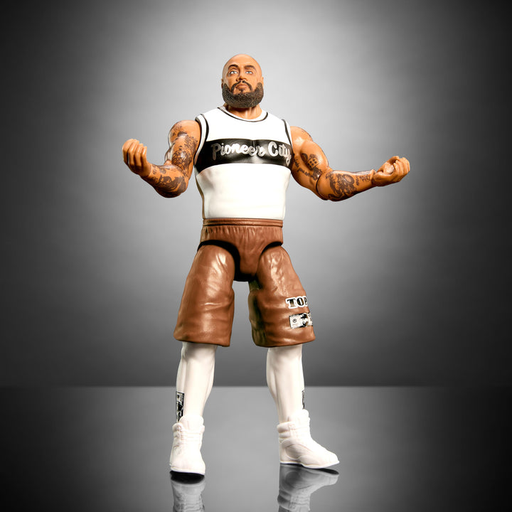 Mattel WWE Action Figure, Series #142 Top Dolla 6-inch Collectible with 10 Articulation Points & Life-Like Look