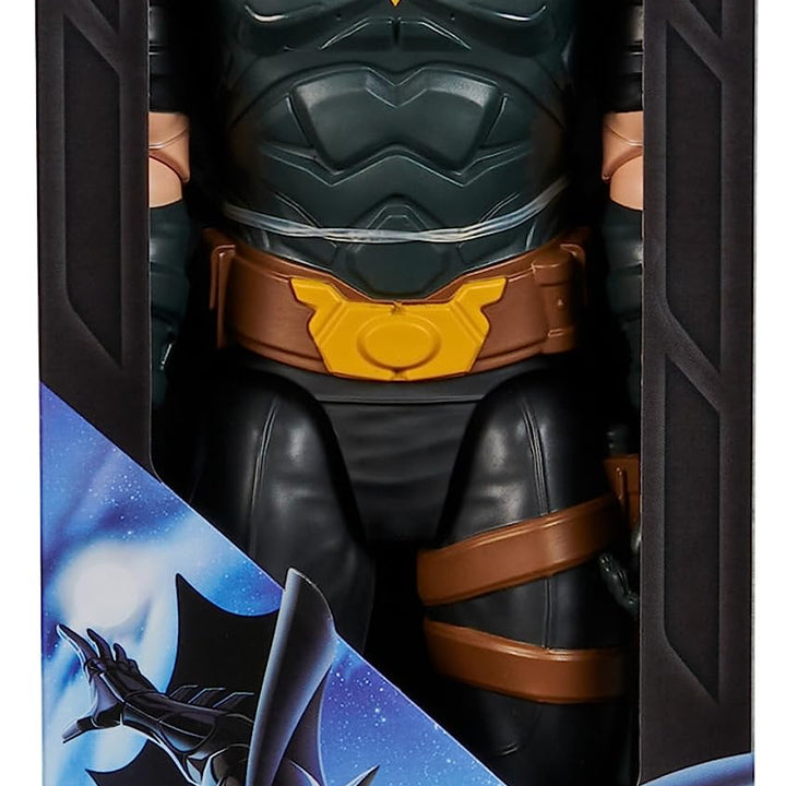 DC Comics, Batman Action Figure, 12-inch, Kids Toys for Boys and Girls, Ages 3+ Batman (Dark Gray)