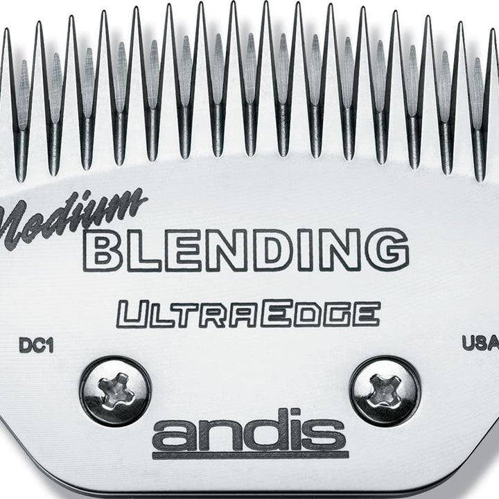 Andis Carbon-Infused Steel UltraEdge Blending Dog Clipper Blade, Medium, 1/16-Inch Cut Length (64330)