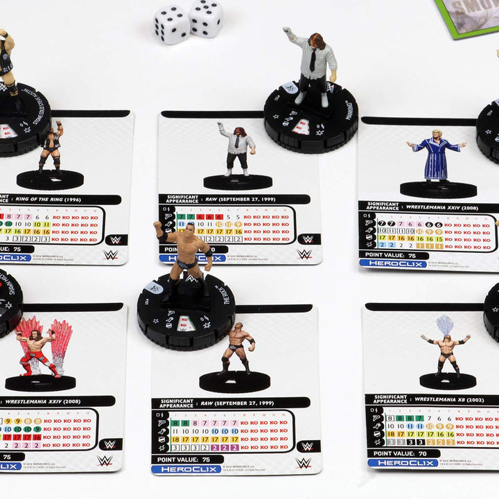 WizKids WWE Heroclix: The Rock ‘N’ Sock Connection 2-Player Starter Set