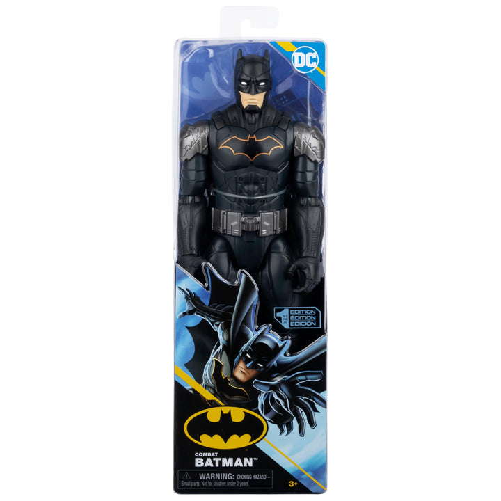 DC Comics, 12-inch Combat Batman Action Figure, Kids Toys for Boys and Girls Ages 3 and Up