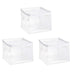 Basics Clear Zippered Organizers, 3-Pack