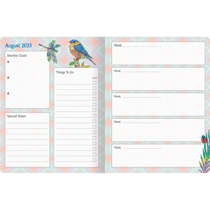 WSBL Ladybird 2024 Monthly Planner (24997050007)