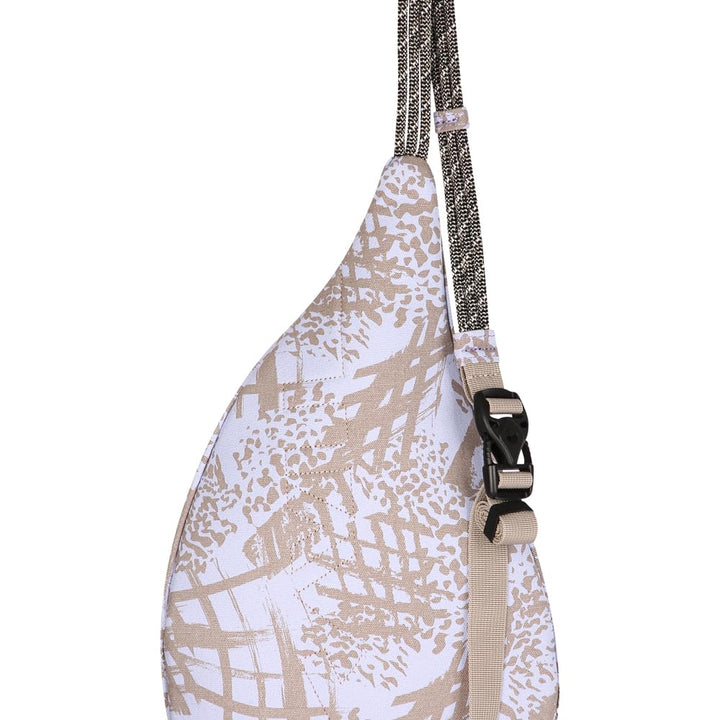 KAVU Mini Rope Bag Cotton Crossbody Sling One Size Beach Tie Dye