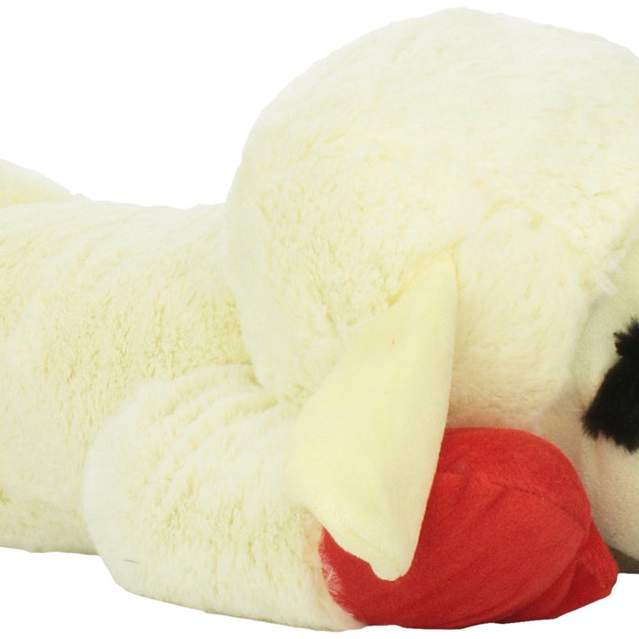 Multipet's Officially Licensed Lamb Chop Jumbo White Plush Dog Toy, 24-Inch 24" Jumbo