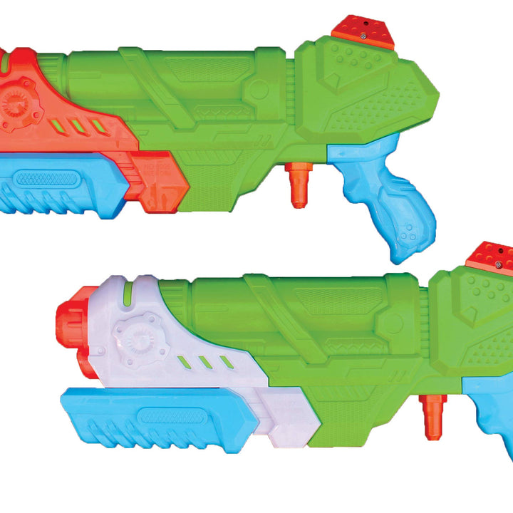 2 Water Guns for Kids Ages 8-12, Teens & Adults, X Large Long Range Squirt Water Gun 1360 cc, Water Blaster Pistol Super Soaker, Extra Large Waterguns, Water Toy Guns (Pack of 2)