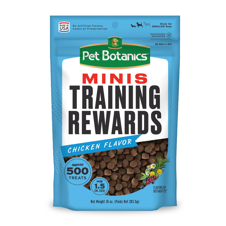 Pet Botanics 4 oz. Pouch Training Reward Mini Soft & Chewy, Duck and Bacon Flavor, with 200 Treats Per Bag, The Choice of Top Trainers Grain Free Duck & Bacon 4 Ounce (Pack of 1)