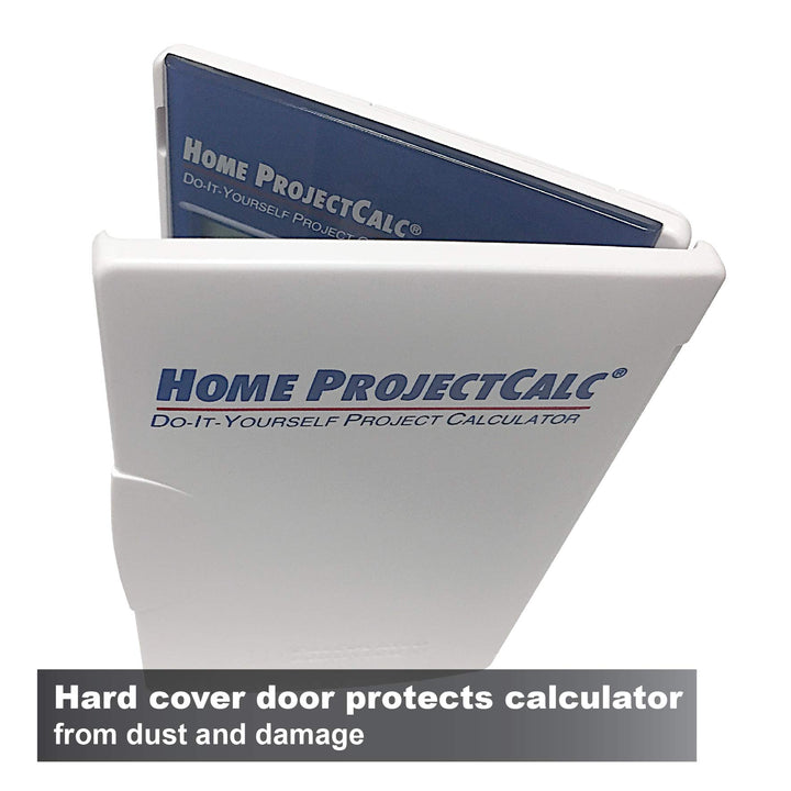 Calculated Industries 8510 Home ProjectCalc Do-It-Yourselfers Feet-Inch-Fraction Project Calculator | Dedicated Keys for Estimating Material Quantities and Costs for Home Handymen and DIYs , White Small