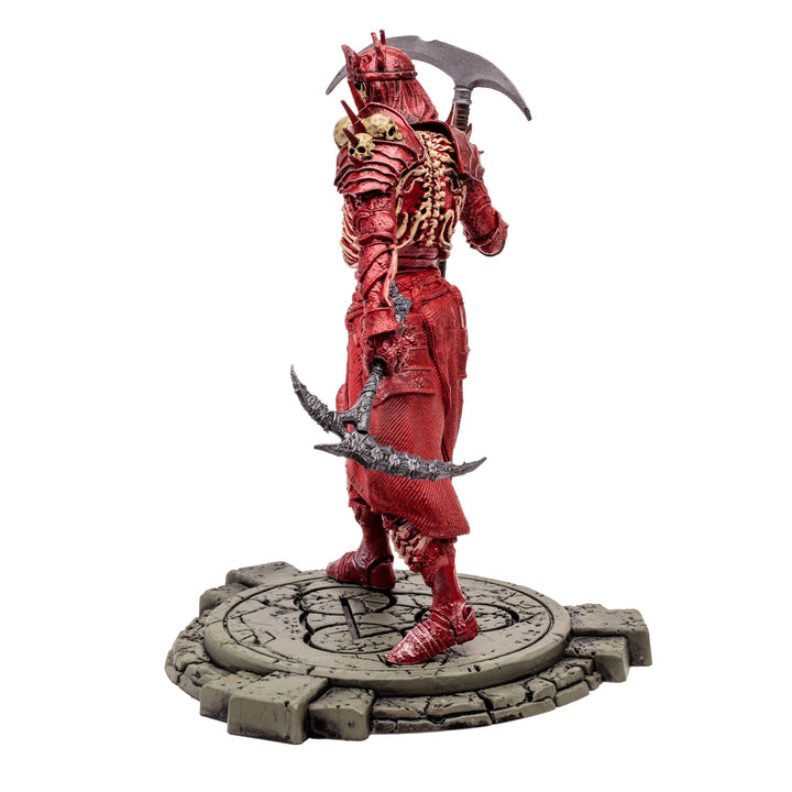 McFarlane Toys - Diablo IV Rend Barbarian and Blood Necromancer 2pk Gold Label 1:12 Scale Posed Figures, Gold Label,  Exclusive