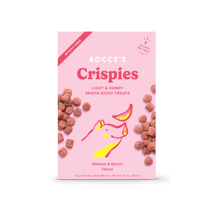 Bocce's Bakery Crispies Training Treats for Dogs, Wheat-Free Dog Treats, Made with Real Ingredients, Baked in The USA, All-Natural & Low Calories Training Treats, Beef Liver & Cheese Recipe, 10 oz Beef Liver + Cheese 10 Ounce (Pack of 1)