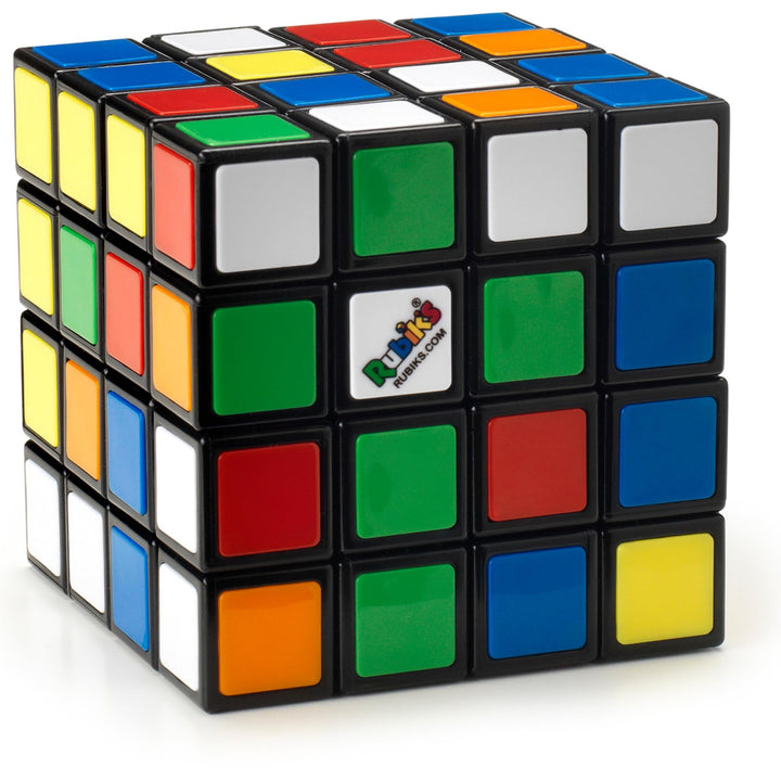 Rubik’s Master, The Official 4x4 Cube Classic Color-Matching Problem-Solving Brain Teaser Puzzle 1-Player Game Toy for Adults & Kids Ages 8+ Rubik's 4x4 New