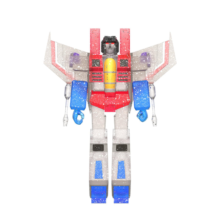 Super7 Transformers Reaction Figures Wave 08 - Ghost of Starscream (Translucent Glitter) Action Figure