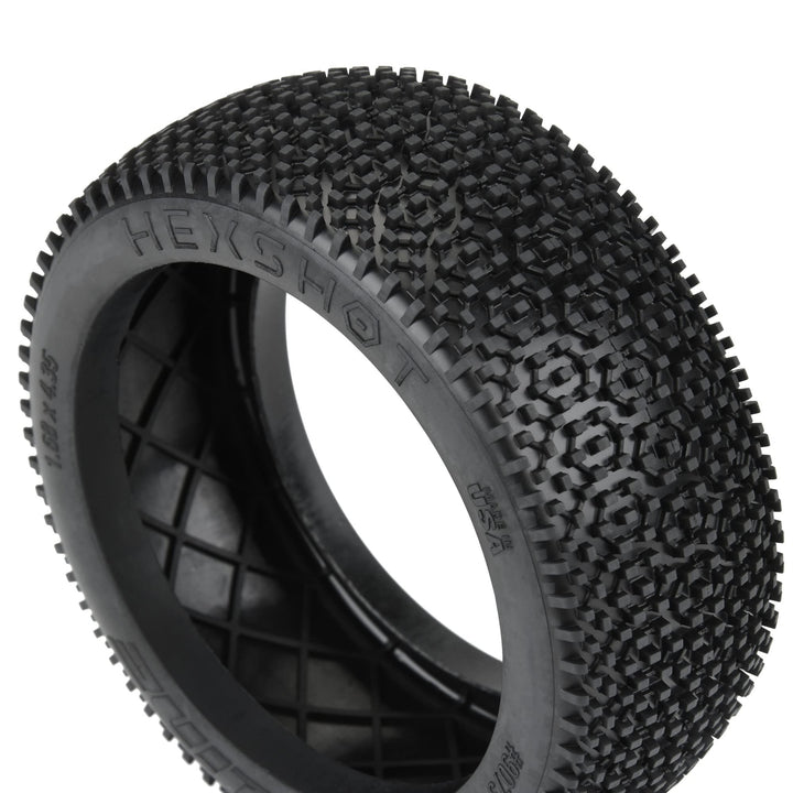 Pro-line Racing 1/8 Hex Shot S3 F/R Off-Road 18 Buggy Tires 2 PRO9073203 RC Tire