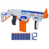 NERF N-Strike Elite Retaliator Blaster, Stock, Grip, Barrel, 12-Clip, 12 Darts, Outdoor Toys for Kids 8+ ( Exclusive)