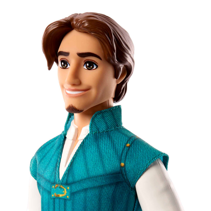 Mattel Disney Princess Toys, Flynn Rider Fashion Doll in Signature Outfit Inspired by the Disney Movie Tangled, Posable Character