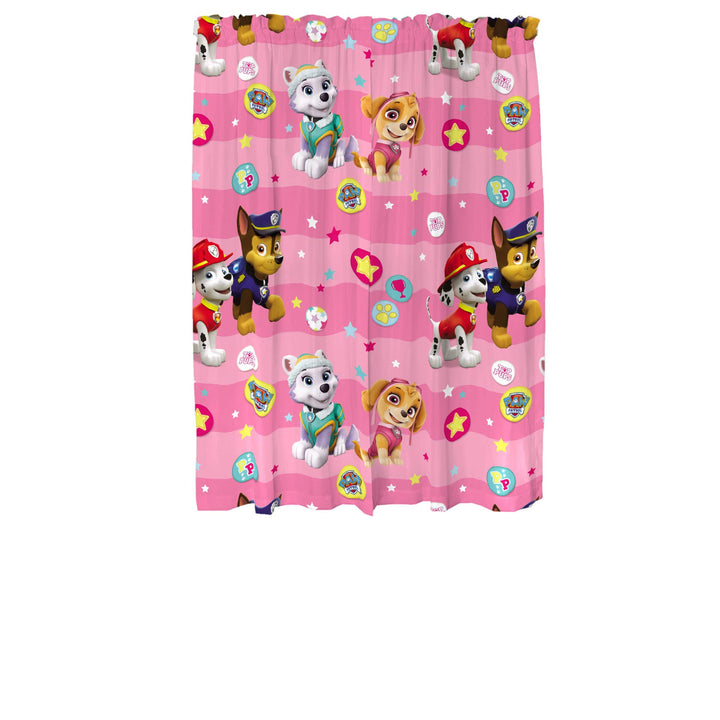 Franco Kids Room Window Curtains Drapes Set, 82 in x 63 in, Paw Patrol Girls