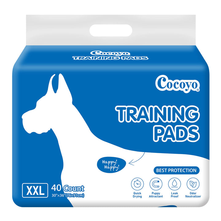 COCOYO Best Value Training Pads, 22"X30" L, 150 Count,White (Packaging May Vary) Large