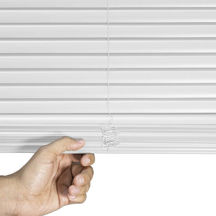 CHICOLOGY Blinds for Windows , Mini Blinds , Window Blinds , Door Blinds , Blinds & Shades , Camper Blinds , Mini Blinds for Windows , Horizontal Window Blinds , Gloss White, 12"W X 60"H