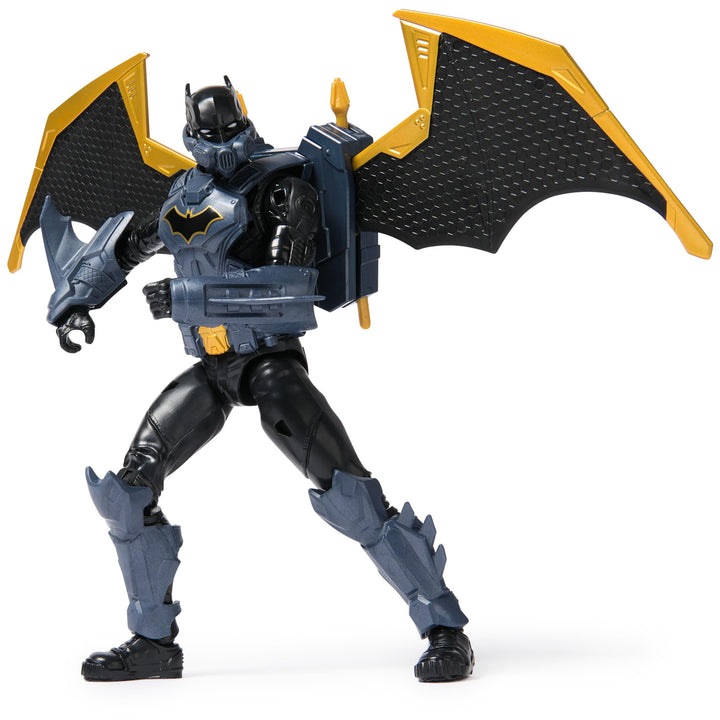 Batman Adventures, 12-inch Night Sky Batman Action Figure with Expandable Wings, Kids Toys for Boys and Girls Age 3 and Up