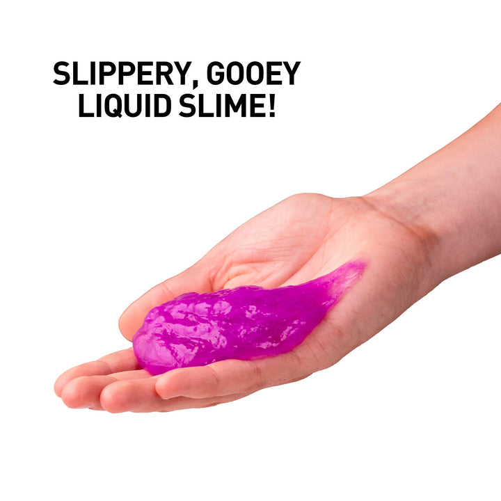 NATIONAL GEOGRAPHIC Mega Slime & Putty Lab Kit - 4 Slimes & 4 Putties Including Magnetic, For Boys & Girls, Sensory Toy & Science Kit (Exclusive)