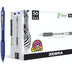 Z-Grip Retractable Ballpoint Pen, Fine Point, 0.7mm, Black/Blue Ink, 30-Pack, Assorted