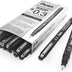 Pentel Arts Pointliner Drawing Pen, 0.3mm, Black Ink, Box of 12 Pens (S20P-3A)