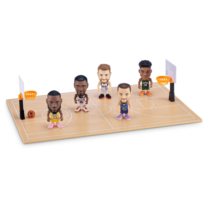 5 Surprise NBA Ballers Series 1 (2 Pack) Toy Mystery Capsule Figurine by ZURU for Kids, Teens, Adults- Players Like Luka Dončić, LaMelo Ball, Jayson Tatum, James Harden and Kevin Durant