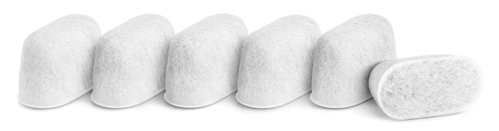 Breville Bwf100 Replacement Charcoal Water Filters Single Cup Brewer-6 Pack