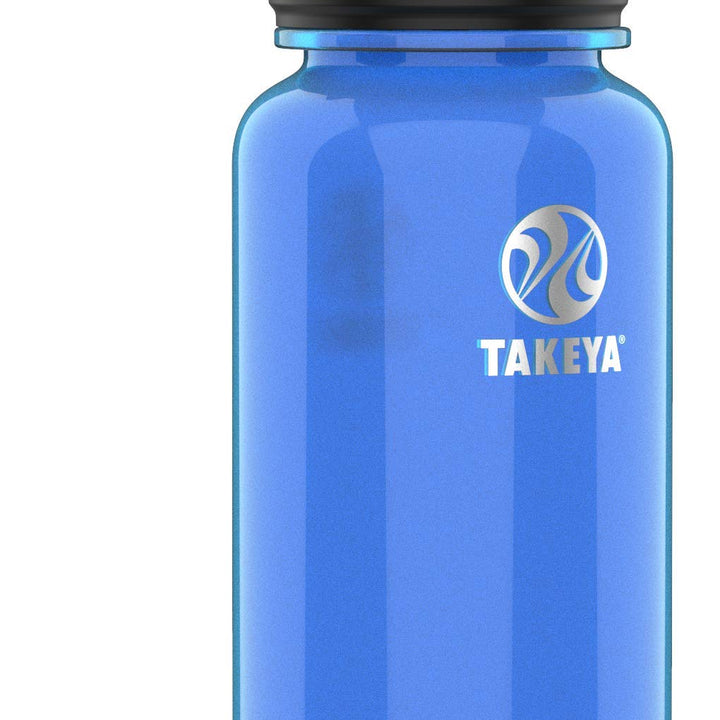 Takeya Tritan Sports Water Bottle with Spout Lid, 40 oz, Ocean