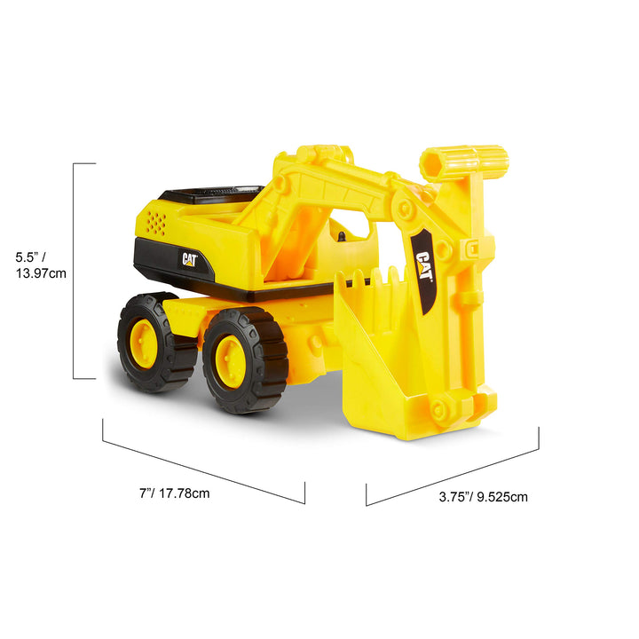 CAT Construction Toys, Construction Vehicle Set for Kids Ages 2 & Up, Dump Truck, Loader, Excavator, Articulated Parts, Quality You Can Trust, Great Gift Dump Truck, Loader, and Excavator