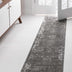 Unique Loom Sofia Collection Area Rug - Casino (2' x 3' 11" Runner, Dark Gray/ Ivory)