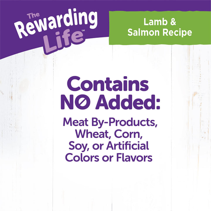 Wellness Rewarding Life Grain-Free Soft Dog Treats, Made in USA with Healthy Ingredients, Ideal for Training (Lamb & Salmon, 6-Ounce Bag) Lamb & Salmon 6 Ounce (Pack of 1)