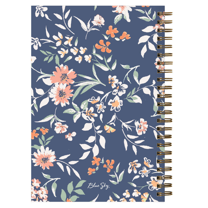 Blue Sky Sustainability 2024 Weekly and Monthly Planner, January - December, 5" x 8", Reinforced Paper Cover, Wirebound, Effie (138329-24) 5" x 8" New Version