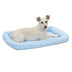 MidWest Homes for Pets Bolster Dog Bed 30L-Inch Blue Dog Bed or Cat Bed w/ Comfortable Bolster | Ideal for Medium Dog Breeds & Fits a 30-Inch Dog Crate | Easy Maintenance Machine Wash & Dry